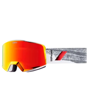 100% Norg HiPER Snow Goggles - Badlands / Red Mirror - 2023