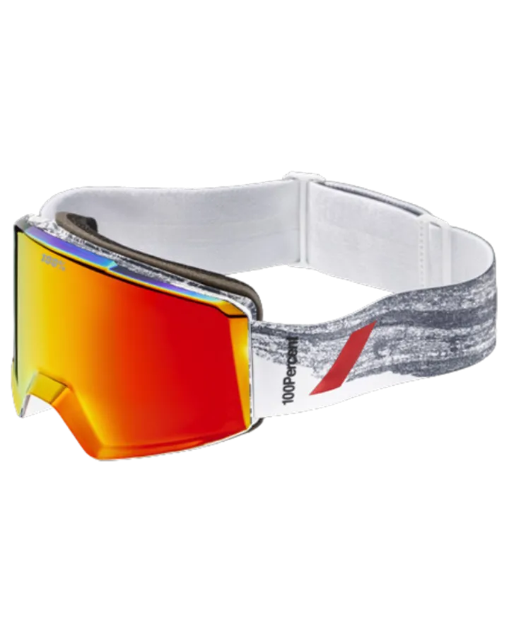 100% Norg HiPER Snow Goggles - Badlands / Red Mirror - 2023