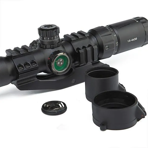 1.5-4X30BE RIFLE MIRROR RED GREEN NIGHT VISION GOGGLES