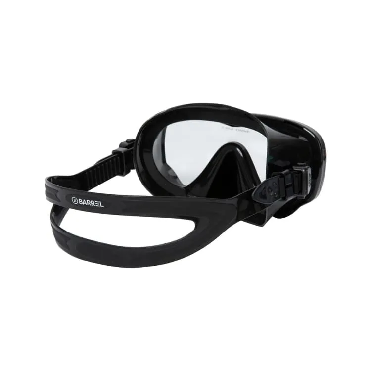 Barrel Basic Snorkel Mask-BLACK