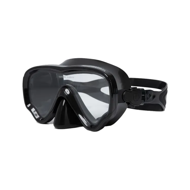 Barrel Basic Snorkel Mask-BLACK