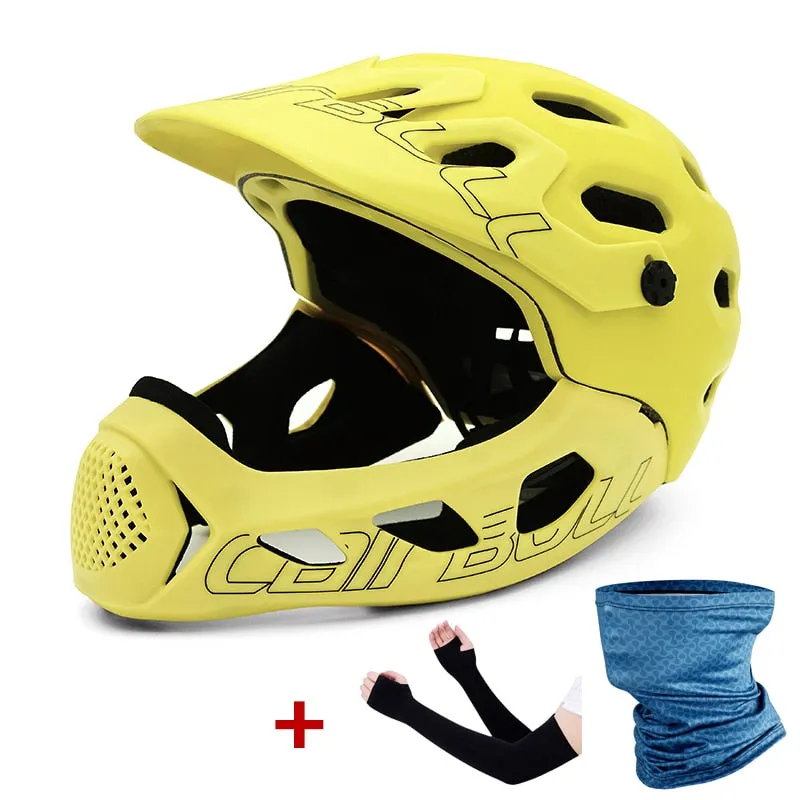 Full Face MTB Mountain Cycling Helmet