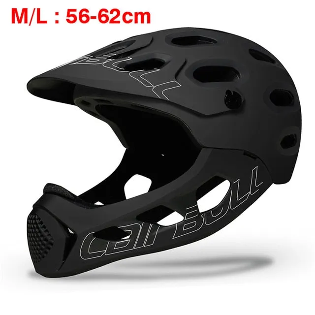 Full Face MTB Mountain Cycling Helmet