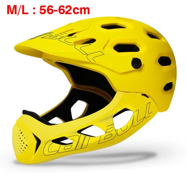 Full Face MTB Mountain Cycling Helmet