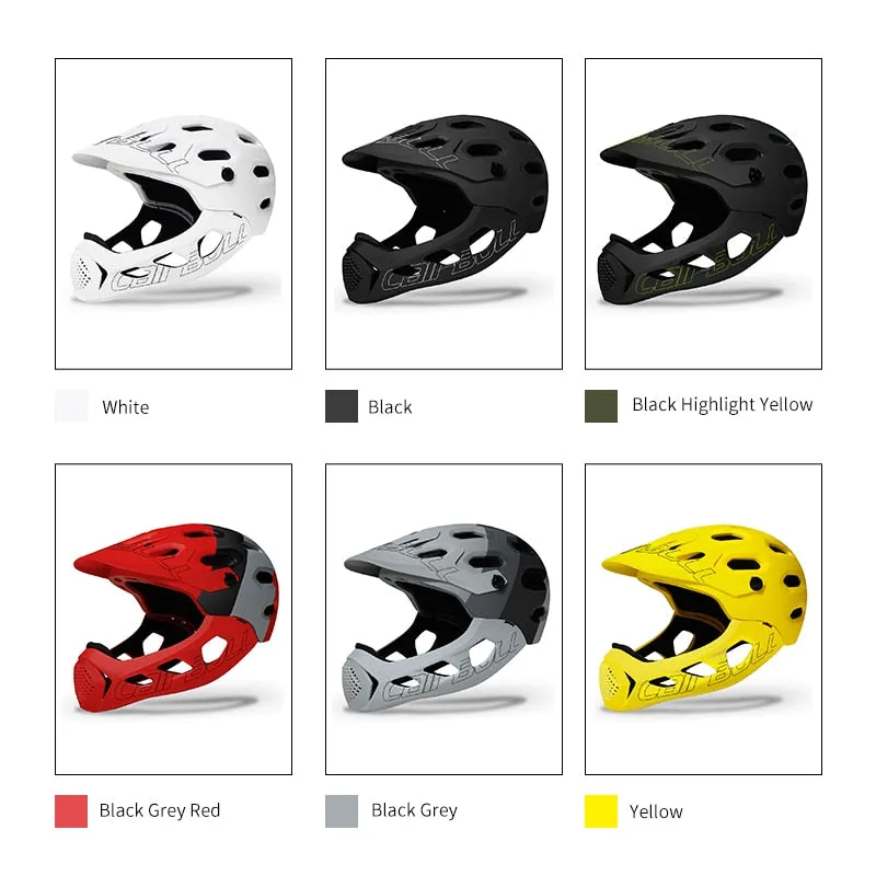 Full Face MTB Mountain Cycling Helmet