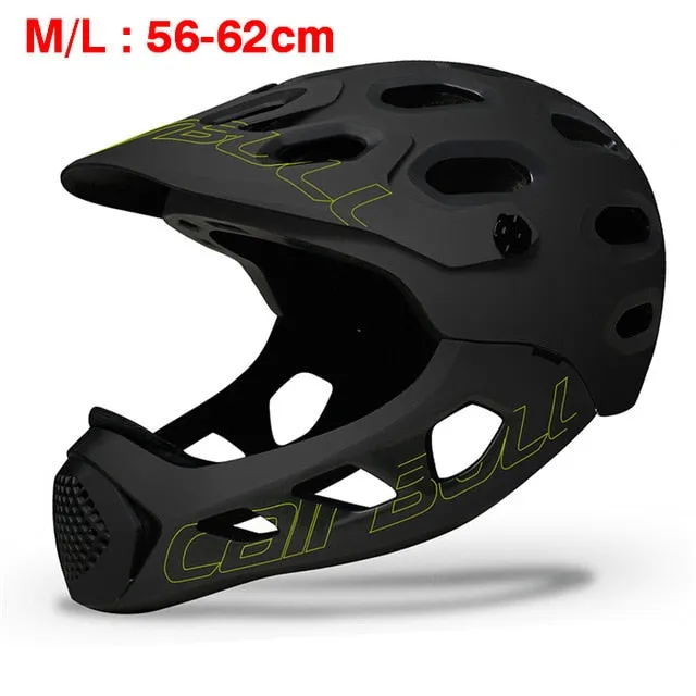 Full Face MTB Mountain Cycling Helmet