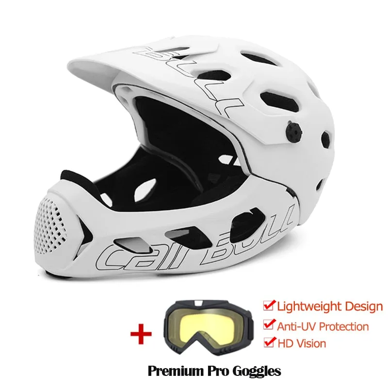 Full Face MTB Mountain Cycling Helmet