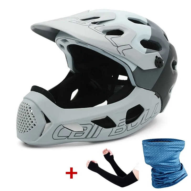 Full Face MTB Mountain Cycling Helmet