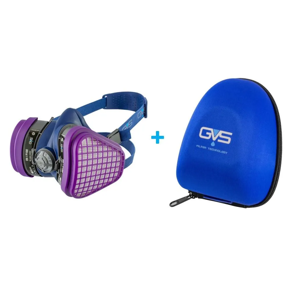 Half Face Mask Respirator with Various Filters - GVS Elipse