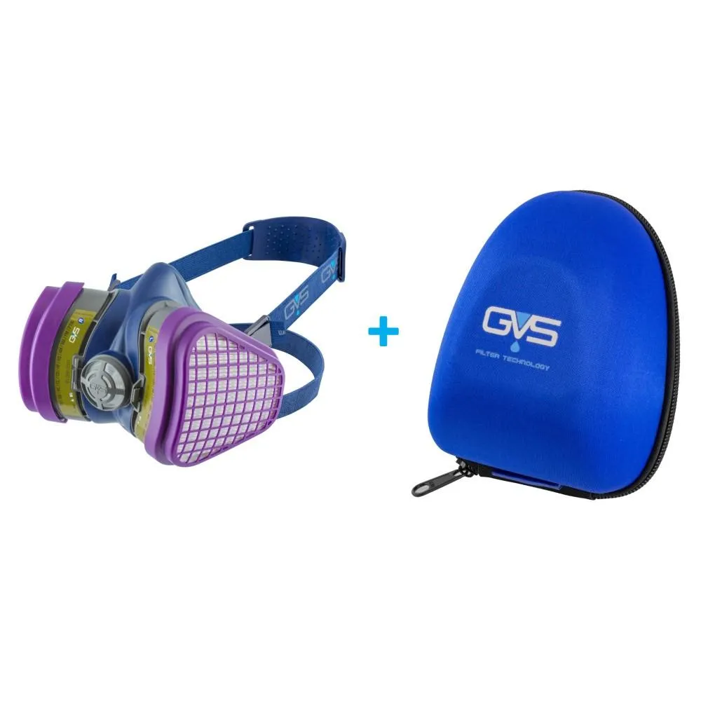 Half Face Mask Respirator with Various Filters - GVS Elipse