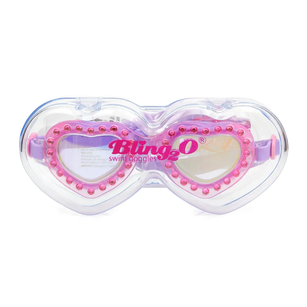 Heart Throb Youth Swim Goggles