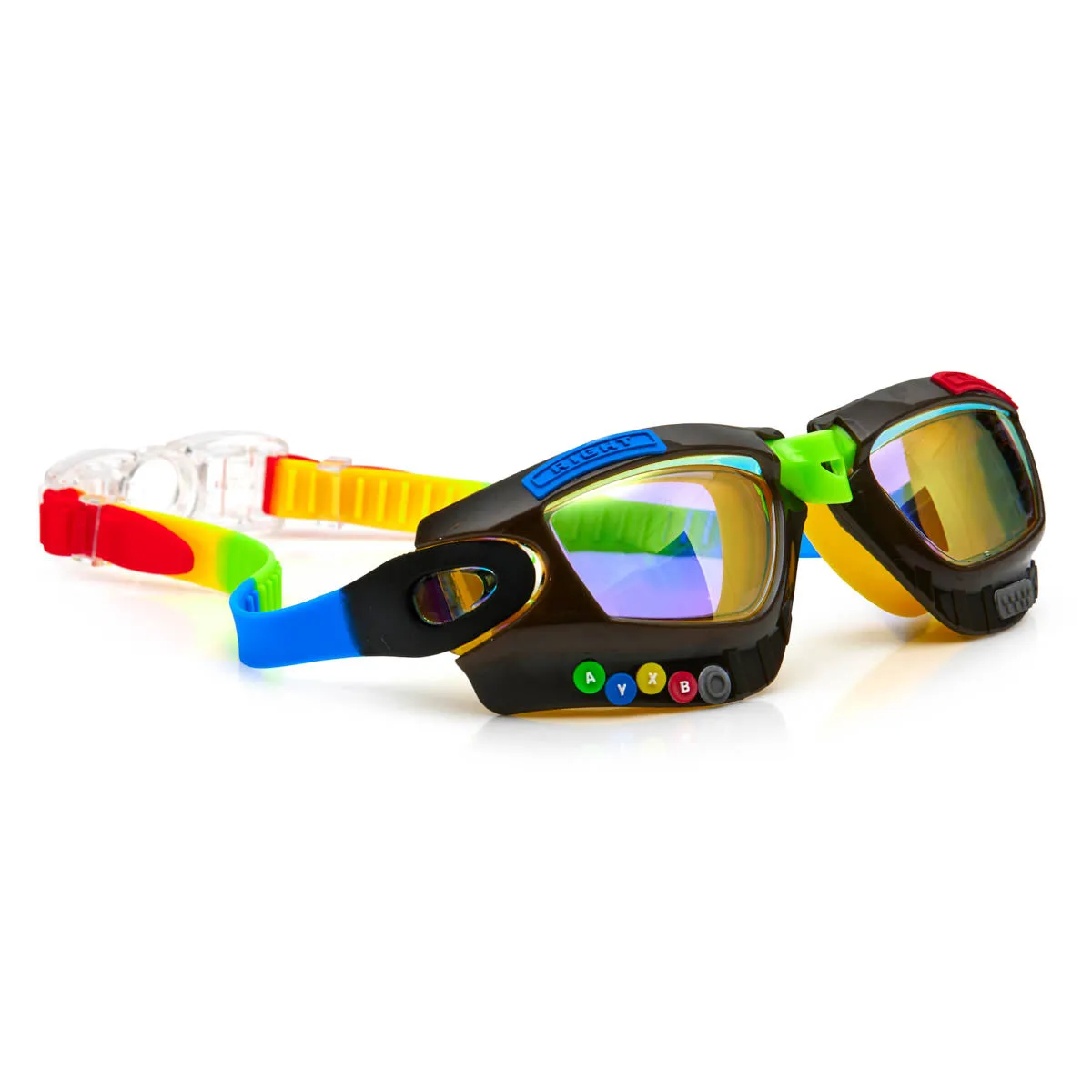 Jet Black Gamer Swim Goggles Kids' Swim Goggles