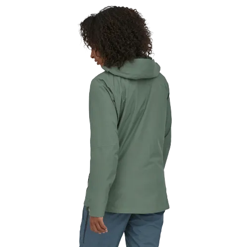 Patagonia Womens Powder Town Jacket Hemlock Green