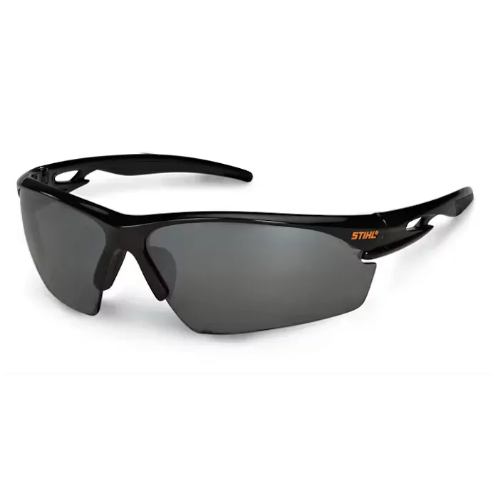 Stihl | Black Work Glasses | Blue Mirror Lens / Black Frame (7010 884 0378)