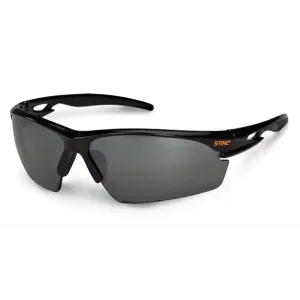 Stihl | Black Work Glasses | Blue Mirror Lens / Black Frame (7010 884 0378)