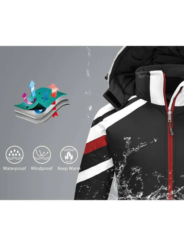 Women's Waterproof Ski Jacket Warm Winter Snow Coat Mountaineering Windbreaker Atna 122